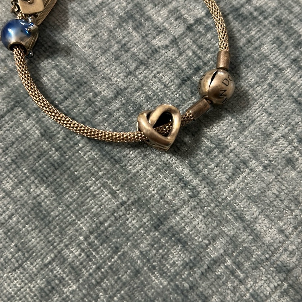 Heart pandora bracelet charm